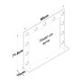 Hanah Home Espejo Blanco Decorativo
